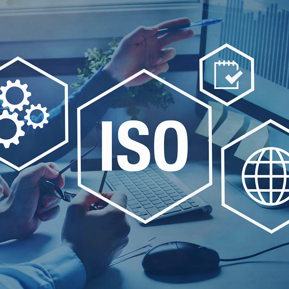 ISO 9001:2015 certification.